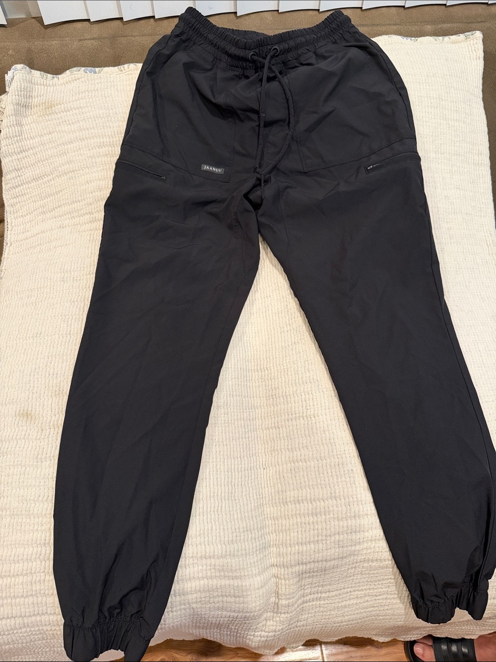 Jaanuu Black Men's Performance Joggers